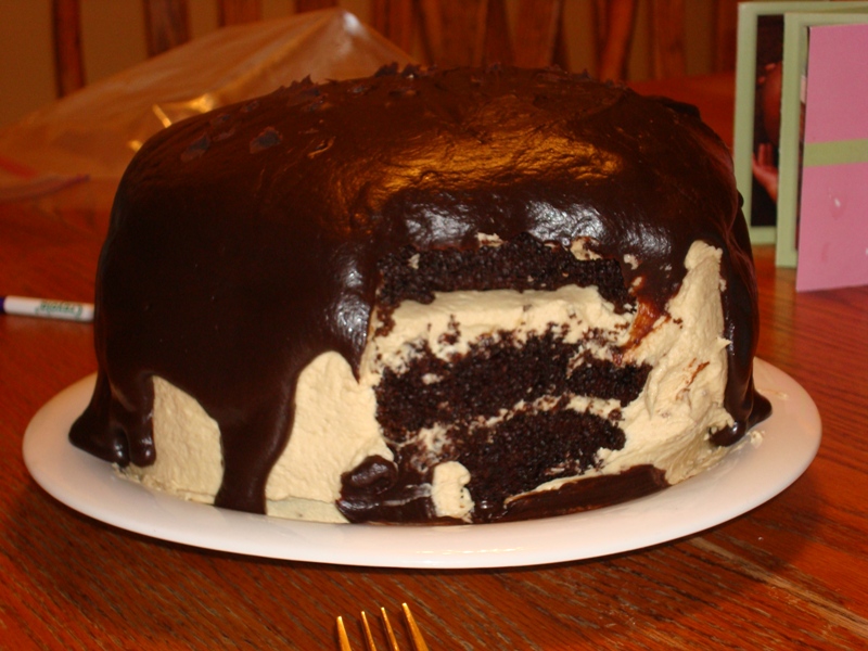 Dale and Mugs Manry and Family » Collapsing Cakes