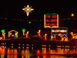 Nativity Christmas Lights